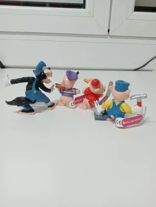 Figuras Lobo y 3 Cerditos Disney Bullyland