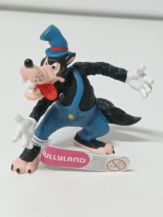 Figuras Lobo y 3 Cerditos Disney Bullyland