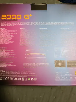 Fuente Alimentación EVGA 2000W Gold