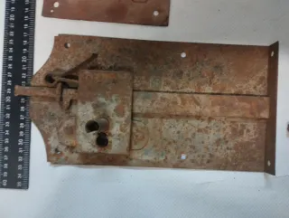 Lote de 5 cerraduras antiguas