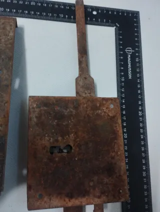 Lote de 5 cerraduras antiguas