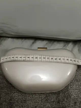 Bolso de fiesta perla y dorado