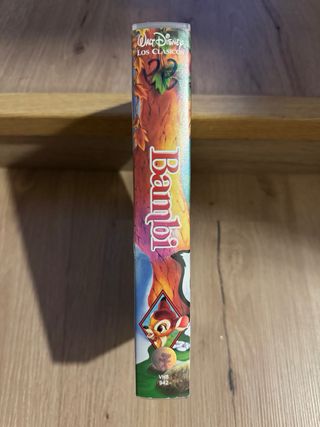 VHS Bambi - Walt Disney Los Clásicos