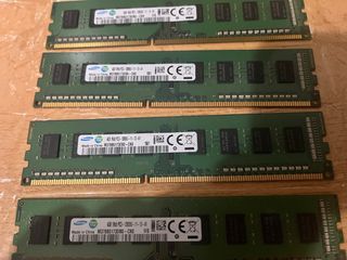 16GB 4x Samsung 4GB DDR3 PC3-12800U M378B5173DB0