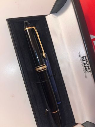 Set di penne stilografiche di lusso Marrone e Oro Waterman