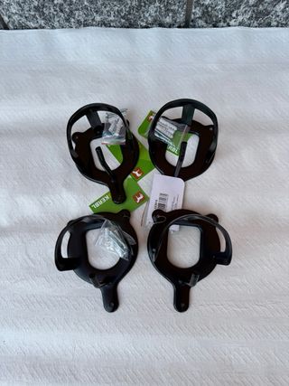 4 Appendibriglie da equitazione nere