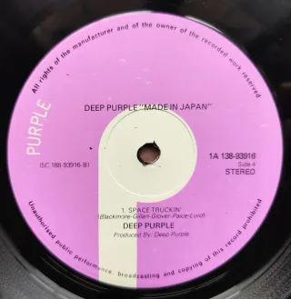 2 LP'S 1977 🇳🇱 DEEP PURPLE - MADE IN JAPAN