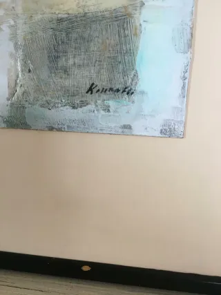 Cuadro abstracto multicolor