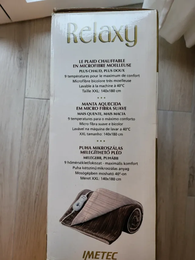 Manta Eléctrica Imetec Relaxy XXL