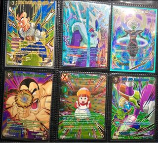 Carte Dragon Ball Super - Vegeta, Cooler, Zamasu,