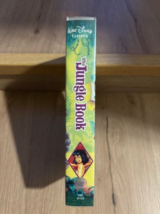 VHS El Libro de la Selva Disney Clásicos