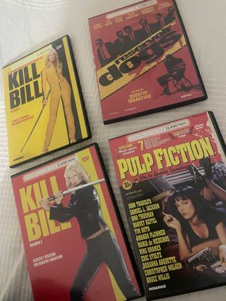 Lote 4 DVDs Tarantino