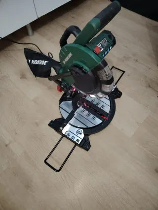 Combo Sierra Ingletadora Parkside y Taladro