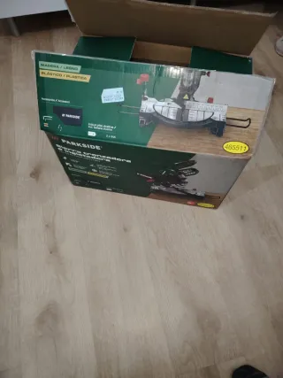 Combo Sierra Ingletadora Parkside y Taladro