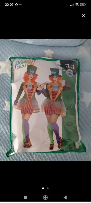 Disfraz Sombrerero Loco Talla XL