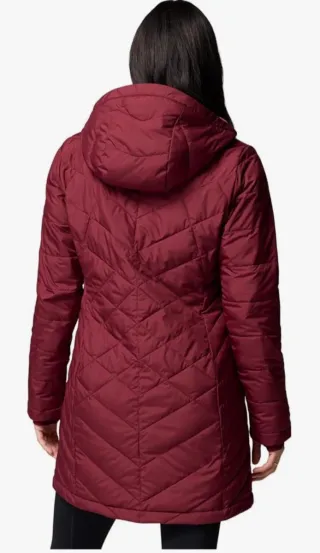Abrigo burdeos Columbia Mujer Talla S