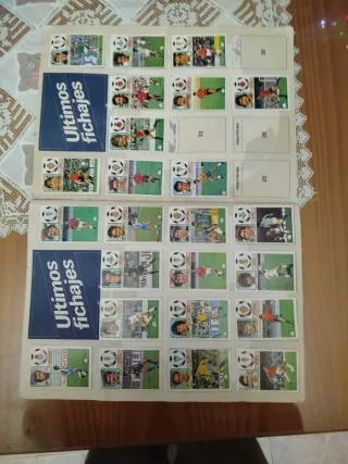 Liga 83-84 1ª División Libro Cromos