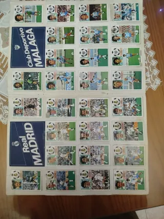 Liga 83-84 1ª División Libro Cromos