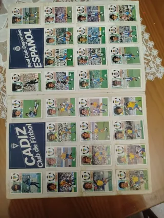 Liga 83-84 1ª División Libro Cromos