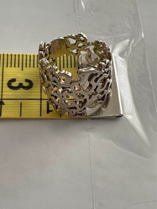 Anillo Tous Mesh Bear Plata de Ley