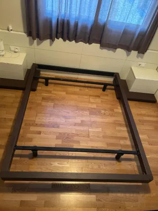 Cama Tatami Madera y Metal