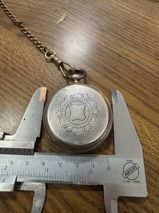 Reloj de bolsillo pintado a mano