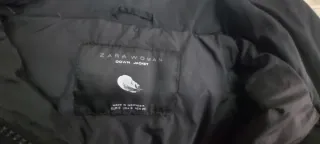 Plumas mujer Zara negro