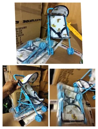 20 Carritos Plegables para Muñecas barato