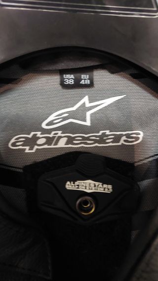 Mono Alpinestars Cuero Negro