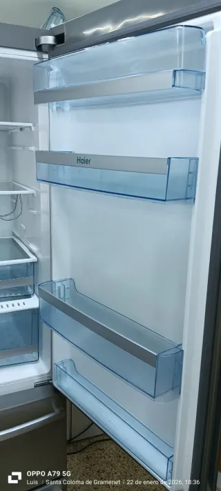 NEVERA COMBI HAIER NO FROST ENERGÍA A+