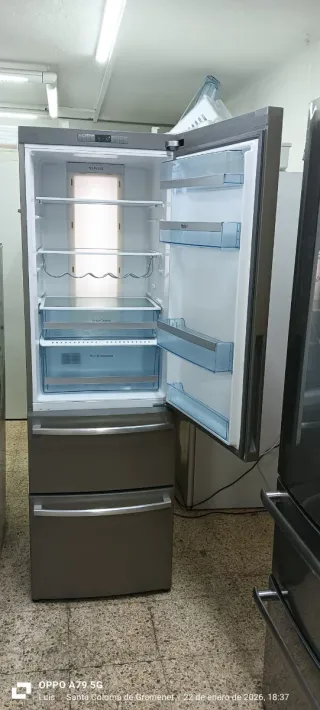 NEVERA COMBI HAIER NO FROST ENERGÍA A+