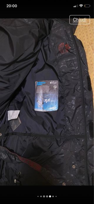 Giacca piumino O'Neill snowboard M colore nero