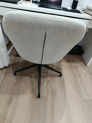 Silla de oficina Atmosphera tejido beige