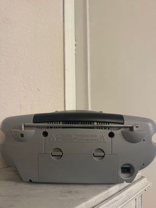 Radio CD Philips Bass Reflex Gris/Plata