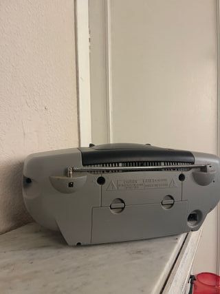 Radio CD Philips Bass Reflex Gris/Plata