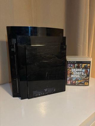 Consola Sony PS3 Fat Negra