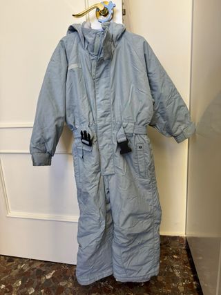 Mono de esquí infantil Decathlon azul claro