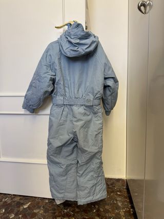 Mono de esquí infantil Decathlon azul claro