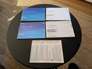 Libros instrucciones Sony PSP