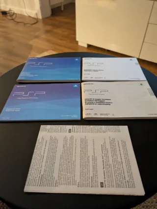 Libros instrucciones Sony PSP