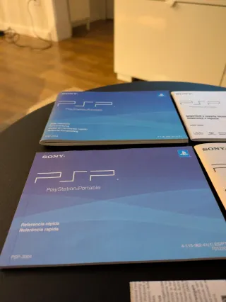 Libros instrucciones Sony PSP