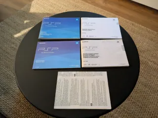 Libros instrucciones Sony PSP