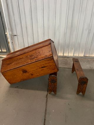 Baúl de madera antiguo