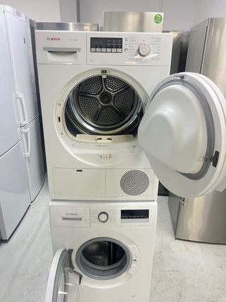 Lavadora y Secadora Bosch Serie 4 con garantía
