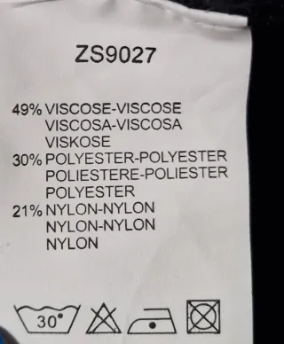 Vestito donna invernale nero