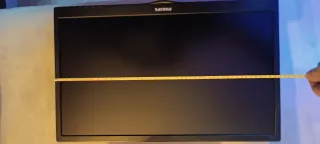 Monitor Philips Negro y soporte pared de regalo