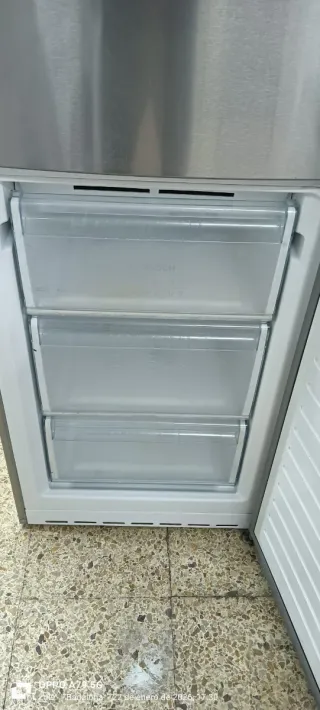 Nevera Combi Bosch Acero Inoxidable No Frost