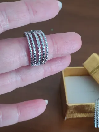 Orecchini acciaio e zirconi