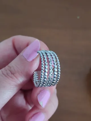 Orecchini acciaio e zirconi