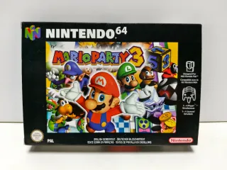 Mario Party 3 Nintendo 64 Caja y Manual